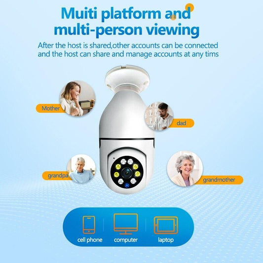 5G Bulb E27 Surveillance Camera-Markitmix