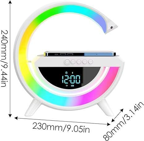 Digital LED Wireless Charger Speaker – Wireless Charging & Premium Sound