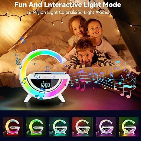 Digital LED Wireless Charger Speaker – Wireless Charging & Premium Sound